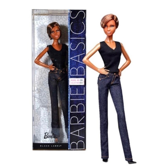 BARBIE Collector Basics African American Barbie Doll #008 - Picture 1 of 7
